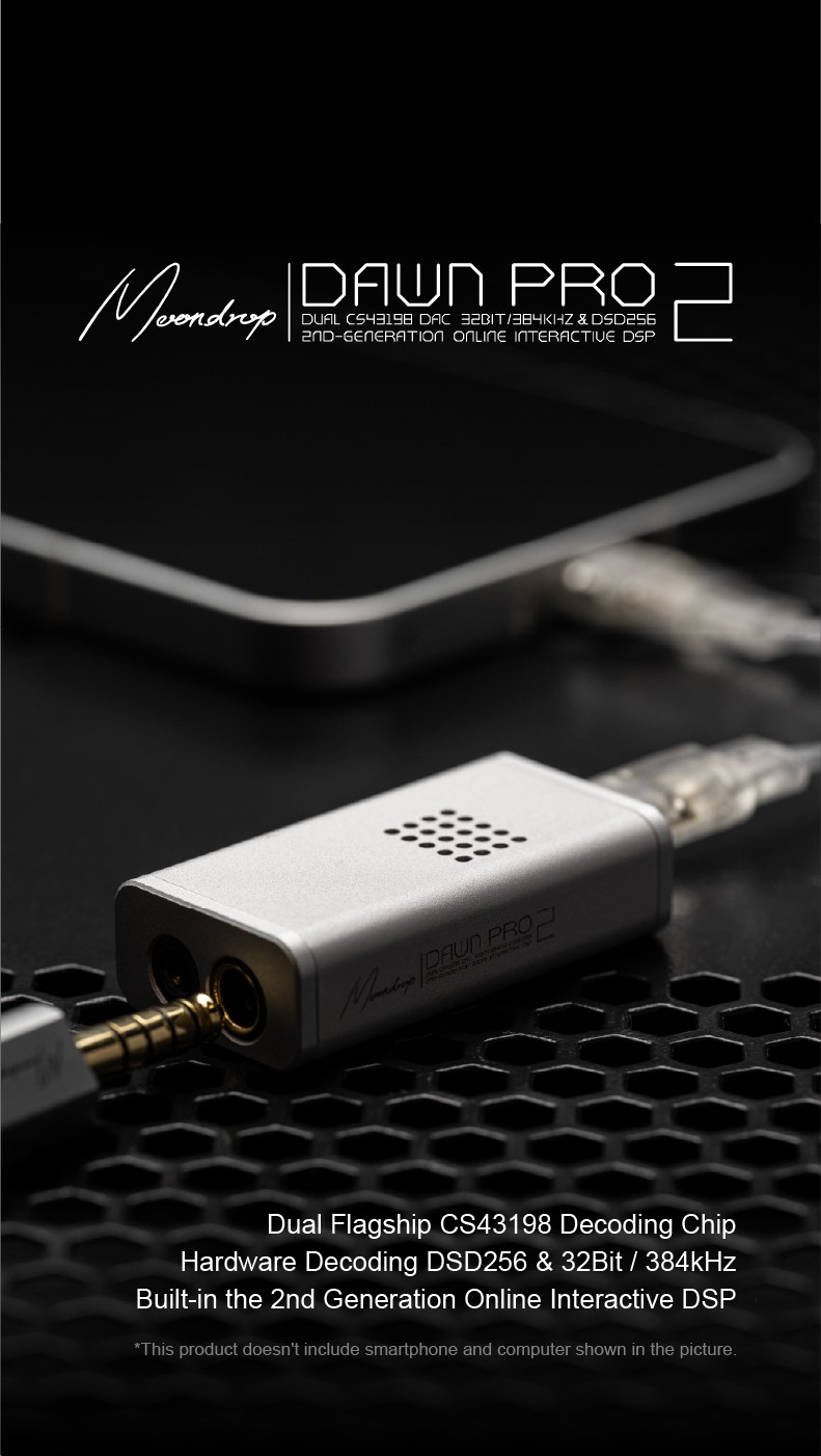 Moondrop Aria2 Dawn proセット Amazon.com: MOONDROP Dawn Pro Portable USB DAC/AMP Dual